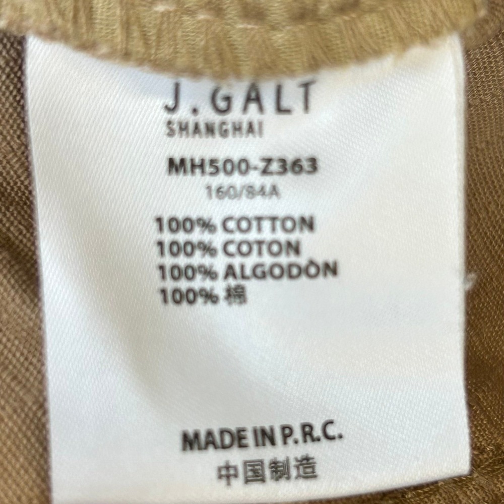 John Galt Cargo Pants One Size(S) Tan Good Ripstop Drawstring Utility MH500-Z363 - Picture 3 of 9